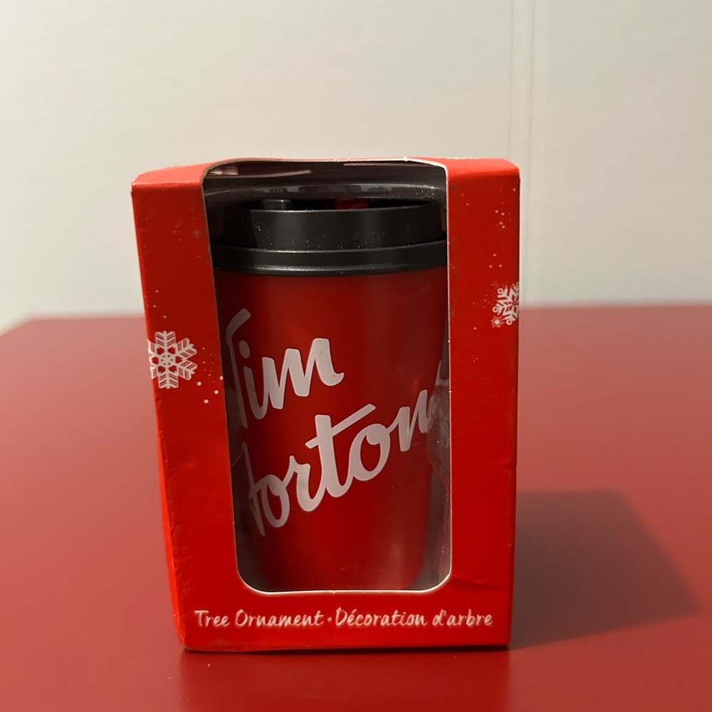 Tim Hortons Christmas Tree Ornament 2019